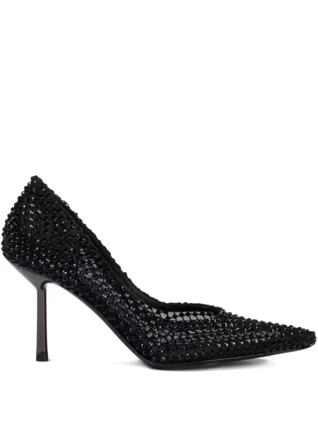Pantofi cu toc Le Silla de cristal negru
