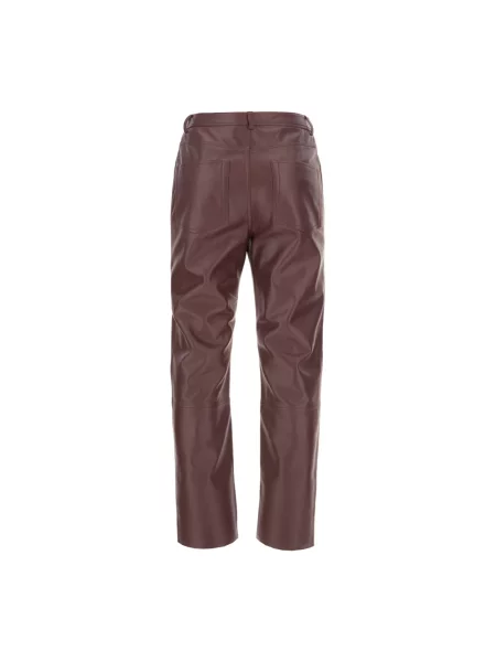 Spodnie Alberta Ferretti brązowe