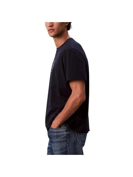 Calvin Klein Jeans Tricou Hero Monologo Bleumarin albastru