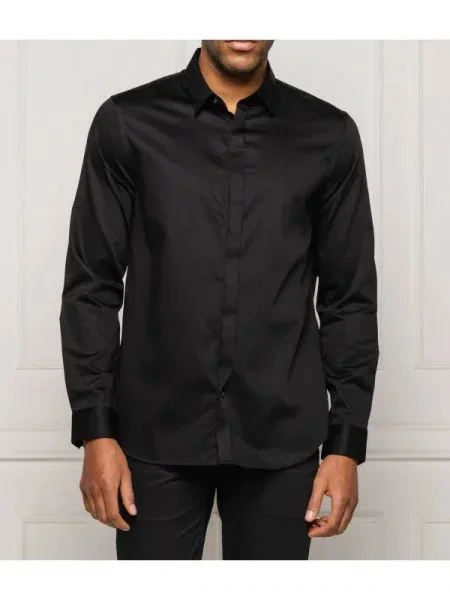 Armani Exchange Cămașă negru