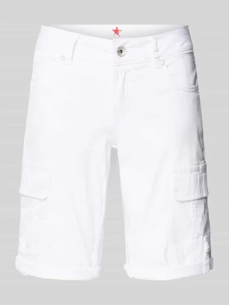 Szorty cargo o kroju regular fit z 5 Buena Vista białe