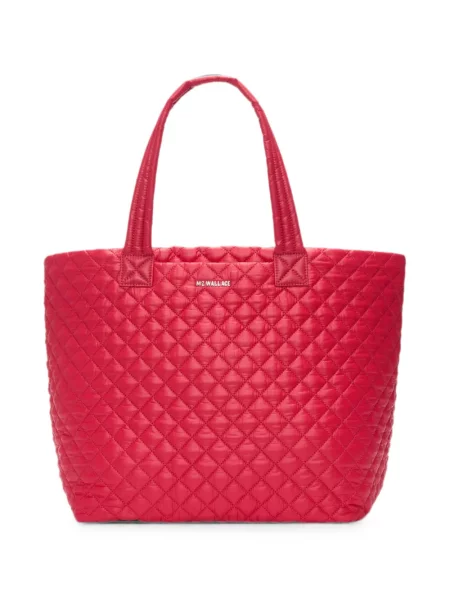 Matlasat geantă shopper Mz Wallace roșu