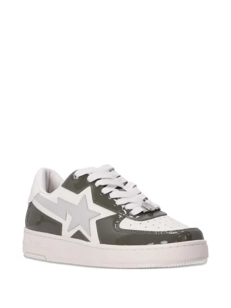 Sneakerși A Bathing Ape® din piele gri