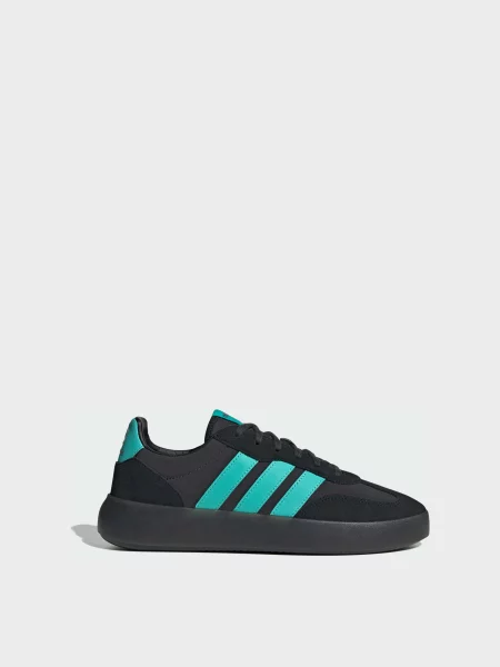 Кожаные кроссовки для бега Adidas для бега серые