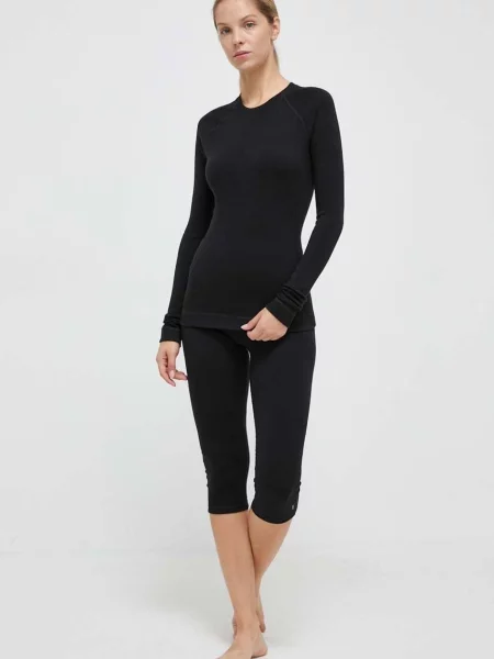 Ισοθερμικό μακρυμάνικο πουκάμισο Smartwool Classic Thermal Merino μαύρο
