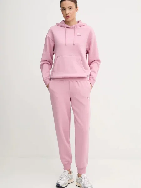 Dres z polaru Loungewear różowy