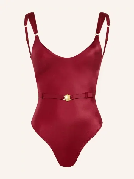 Banana Moon Couture Plavky Haneya Coraliss tmavě červená