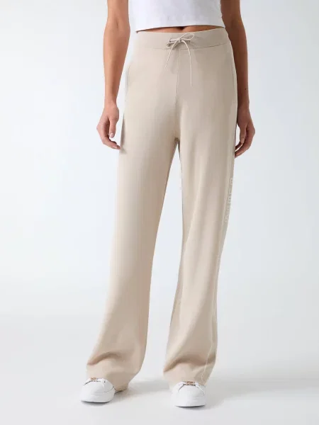 GUESS ACTIVE Pantaloni de tricot Meissa | Straight fit bej