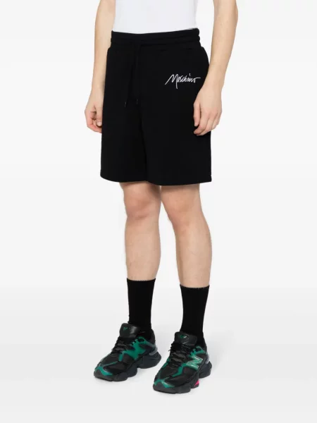 Шорти Moschino бродирани черно