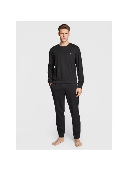 Emporio Armani Underwear Піжама Regular Fit чорний