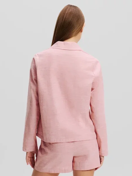 Піжама Karl Lagerfeld з рожевий