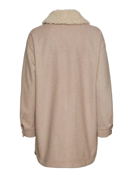 Kabát Vero Moda béžová