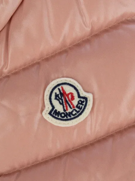 Kamizelka puchowa dziecięca Moncler Enfant różowa