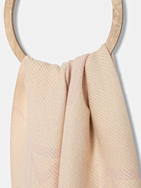 Шарф Marella візерунок рожевий