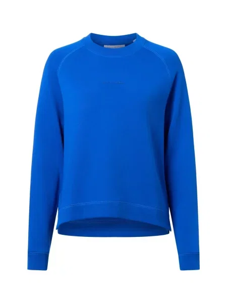 Marc O'Polo Denim Bluza Kobiety jednolity S niebieski