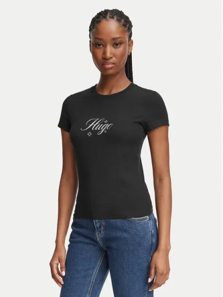 HUGO Tricou negru