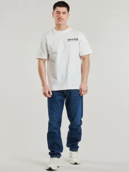 Tricou Only & Sons alb