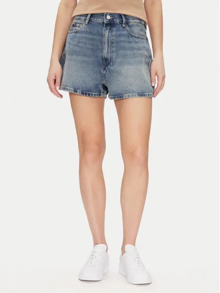 Tommy Hilfiger Pantaloni scurți de blugi albastru