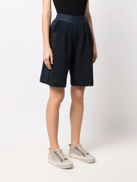 Pantaloni scurți Alberta Ferretti albastru