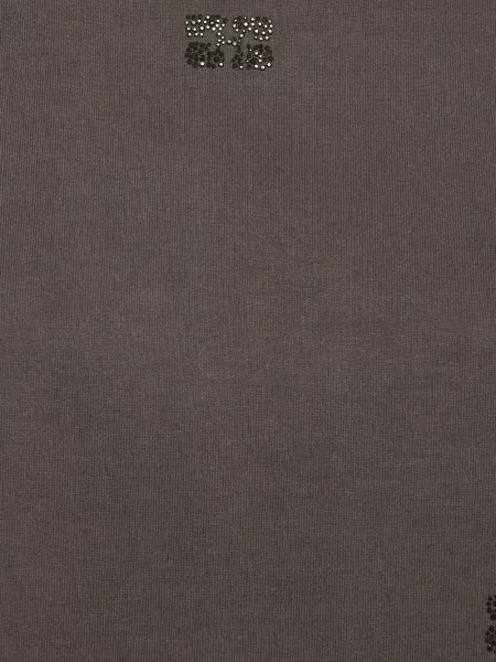 Stras tricou Ganni gri