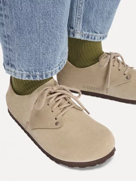 Замшеві туфлі Birkenstock
