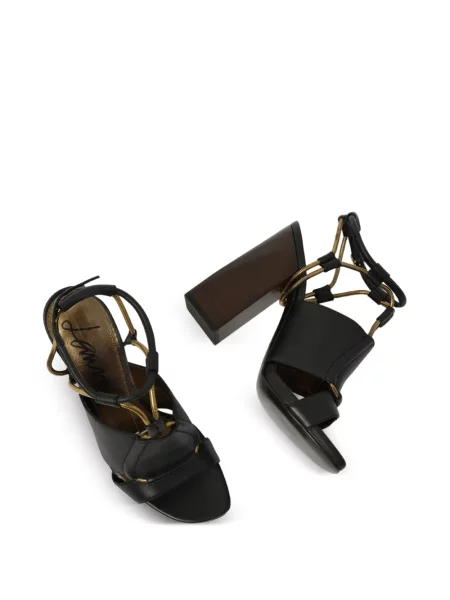 Sandale Lanvin cu bretele negru