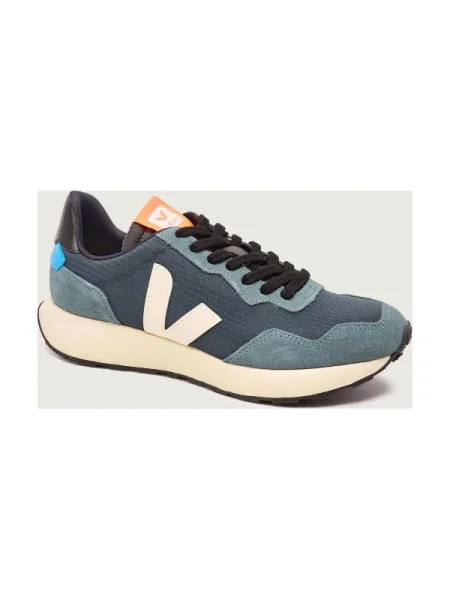 VEJA Sneakers PAULISTANA RIPSTOP | piele întoarsă albastru