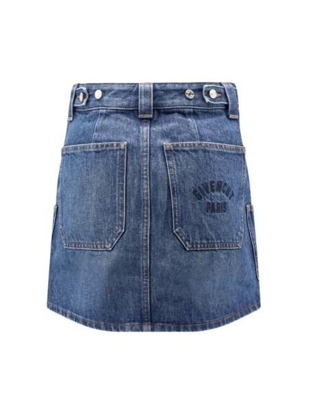 Spódnica mini Givenchy niebieska