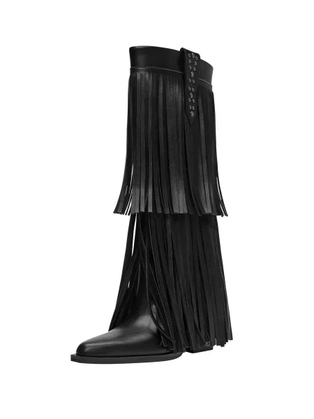 Pull&Bear Cizme negru