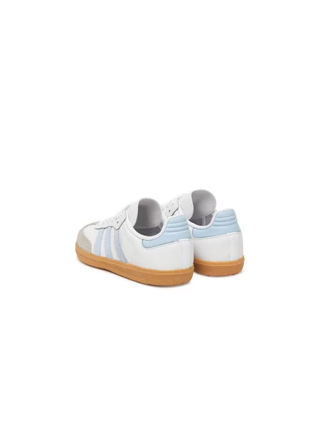 ADIDAS ORIGINALS Superge SAMBA OG pastelno modra / svetlo siva bela