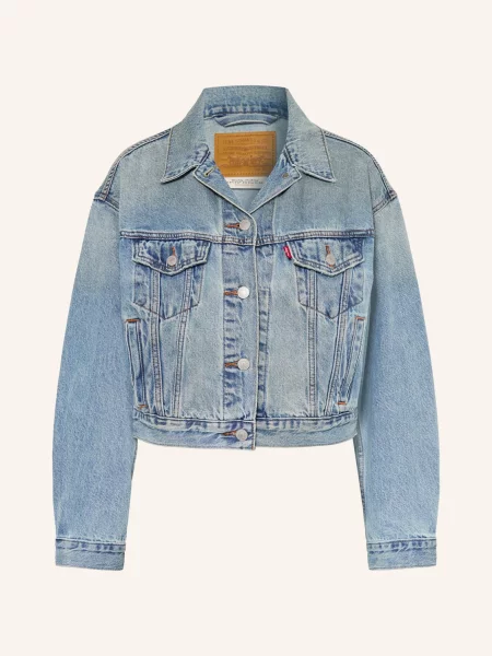 LEVI'S ® Přechodná bunda džínovina modrá