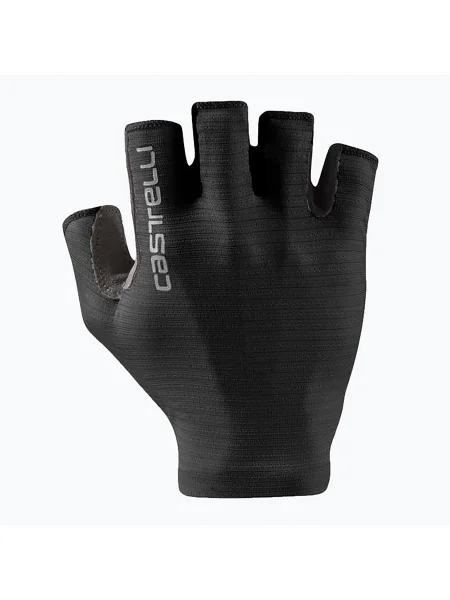 Mănuși de ciclism pentru femei Castelli Espresso light black negru