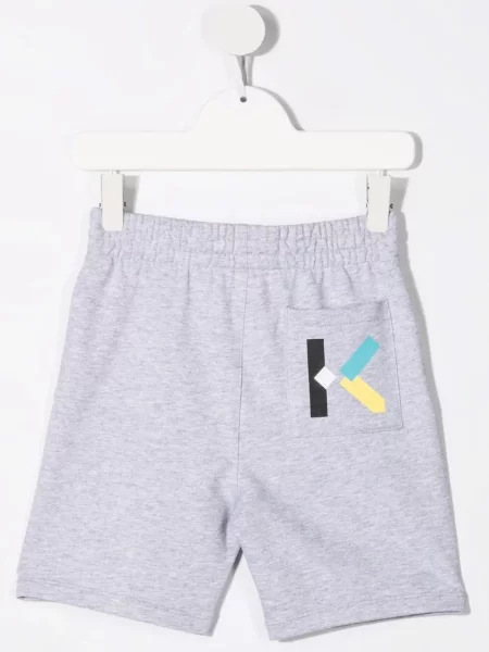 Szorty dziecięce Kenzo szare