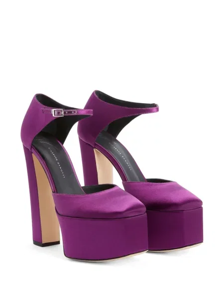Bateliai Giuseppe Zanotti satino violetinė