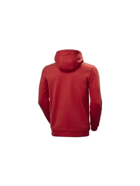 Mikina s kapucňou Helly Hansen vínová