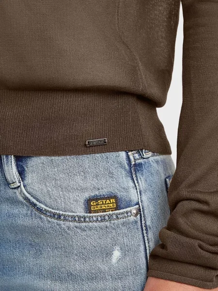 Свитер G-star Raw коричневый