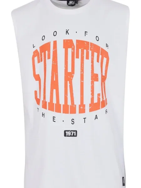 Starter Black Label Tričko oranžová / černá bílá