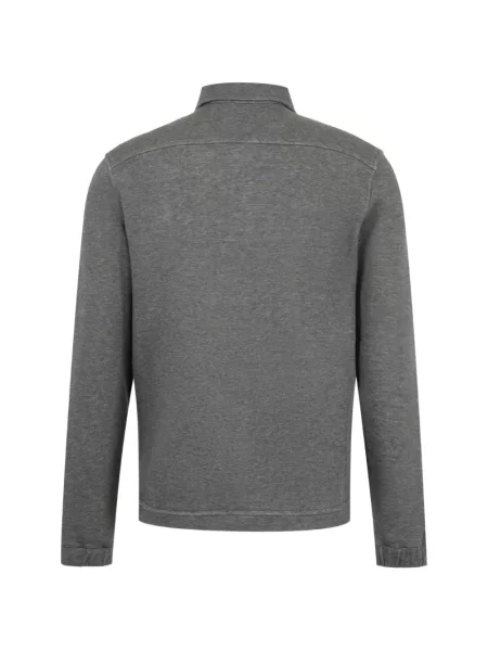 Lung tricou polo Moncler gri