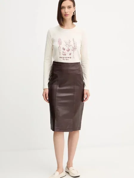 Лонгслів Weekend Max Mara RENOIR бежевий