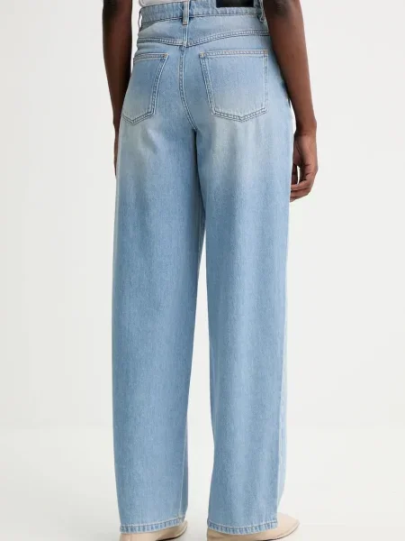IRO jeans high waist albastru