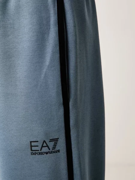 Emporio Armani melegítő szett férfi pamuttal kék
