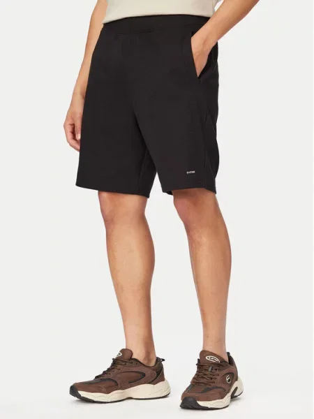 G-Star Raw Pantaloni scurți sport negru