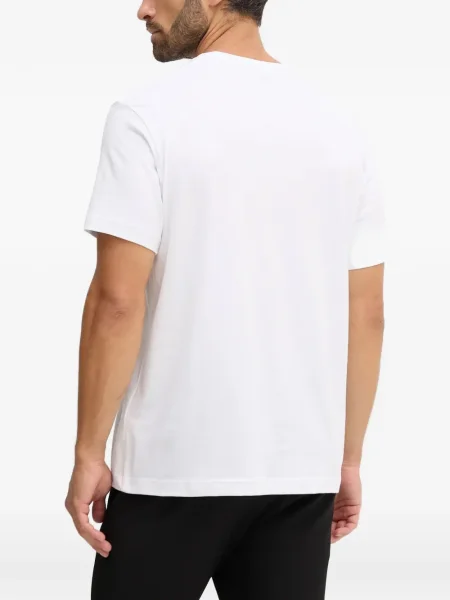 Tricou Just Cavalli cu autograf alb