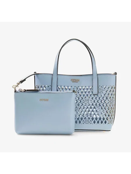 Guess torebka LETTY niebieska