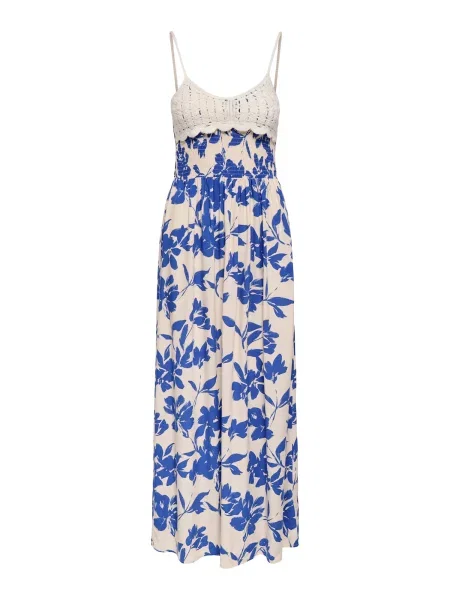 JDY Rochie de vară JDYSEZEN bej / albastru alb