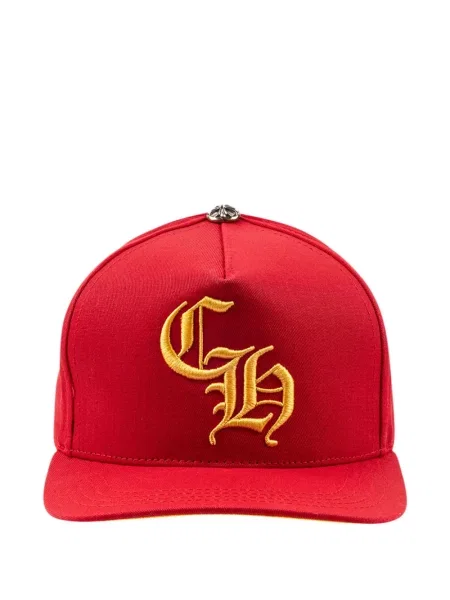 Șapcă Chrome Hearts cu motiv cu inimi roșu