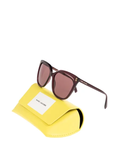 Ochelari de soare Marc Jacobs cu autograf roșu