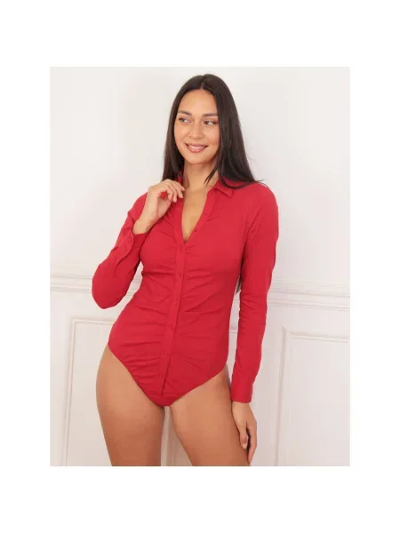 Košeľa La Modeuse červená