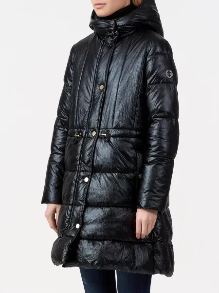 Пальто Armani Exchange чорне