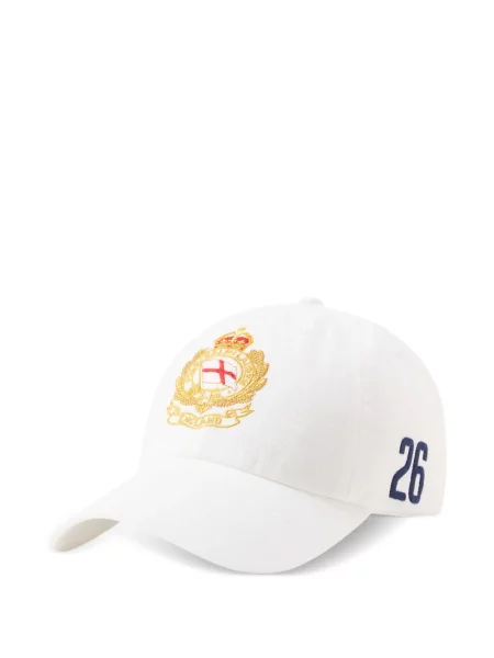 Hímzett baseball sapka Polo Ralph Lauren fehér